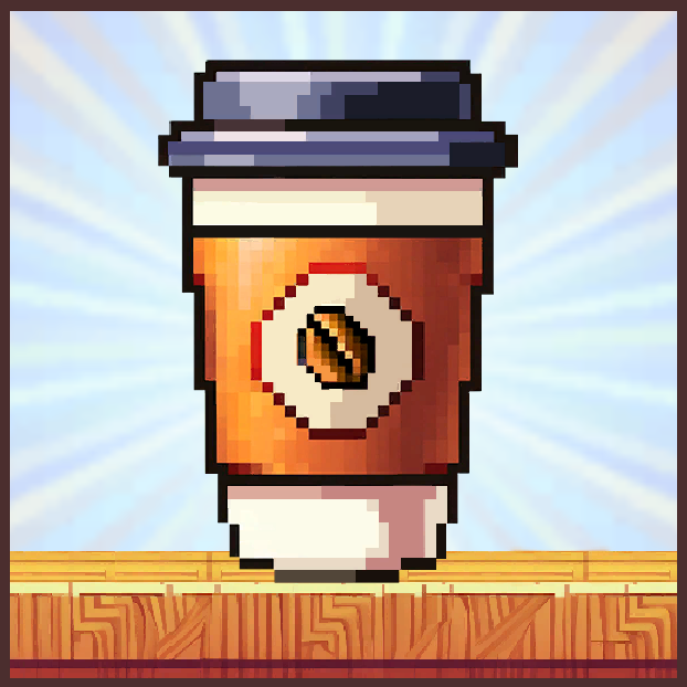 Americano Coffee PixelArt